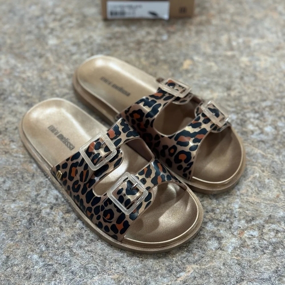 Mini Melissa Other - New Mini Melissa Chettah Slide Sandals